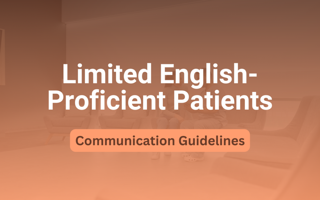 limited english-proficient patients